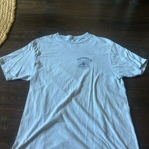 Light Blue Graphic Crewneck T-Shirt